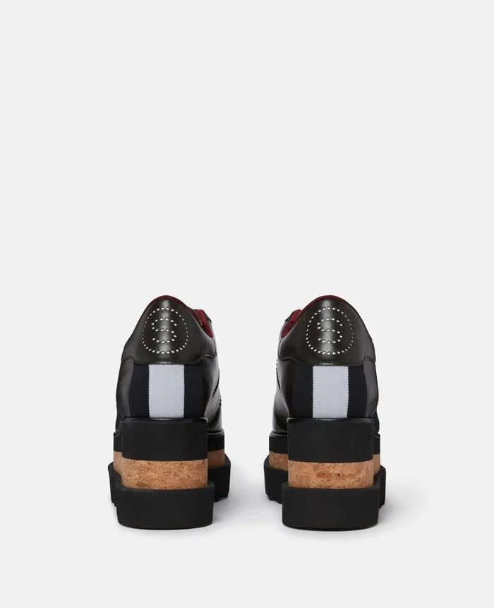 Women Sneakers Stella McCartney SneakElyse Platform Sneakers Ebony Black