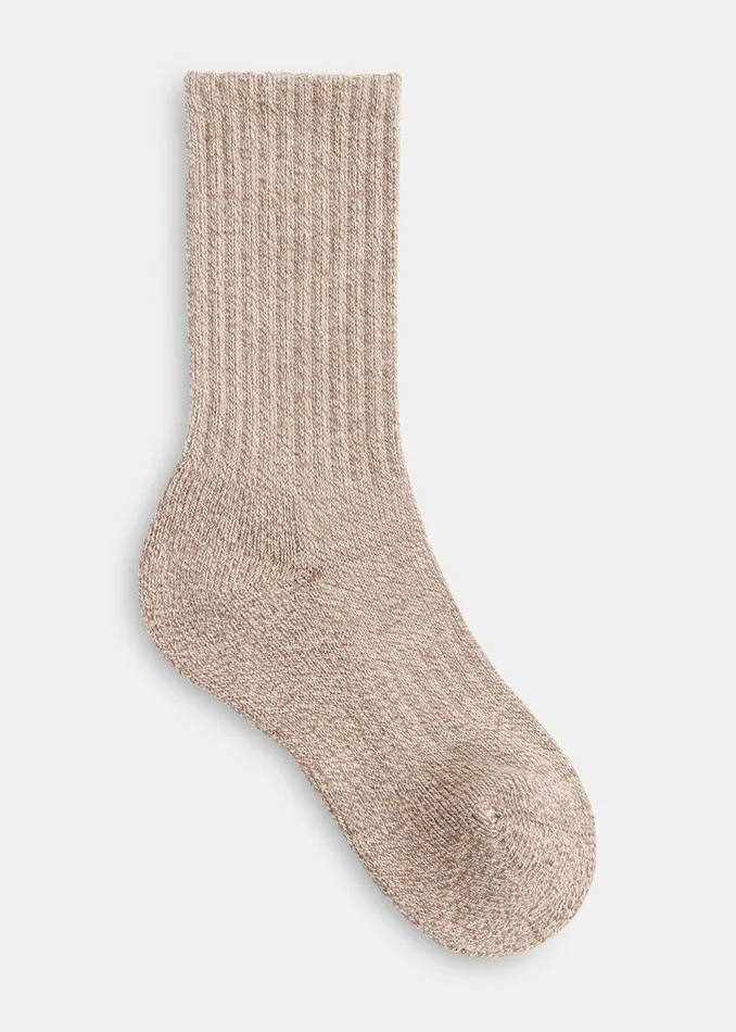 Women Socks and Tights Whistles Neutral Chunky Marl Socks