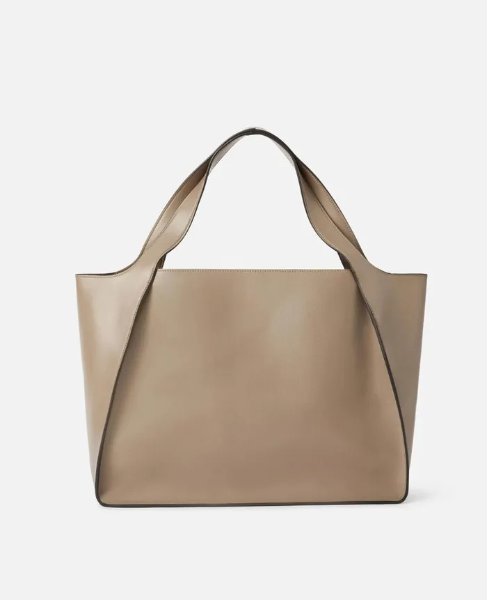 Women Stella Icons Stella McCartney Logo Tote Bag Moss