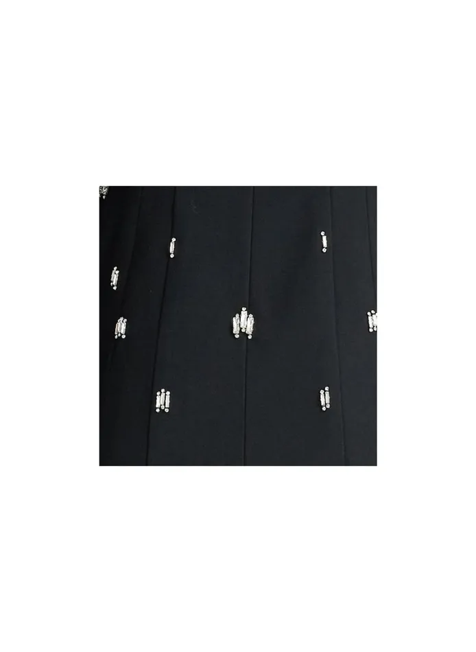 Women Suits ALC Declan Embellished Tuxedo Dress Black