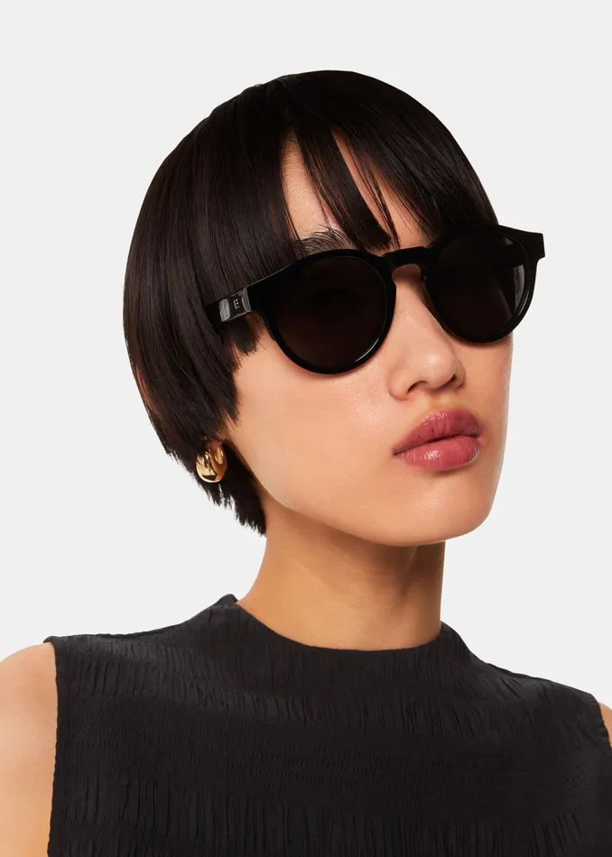 Women Sunglasses Whistles Black Isle Of Eden Eddie Sunglasses