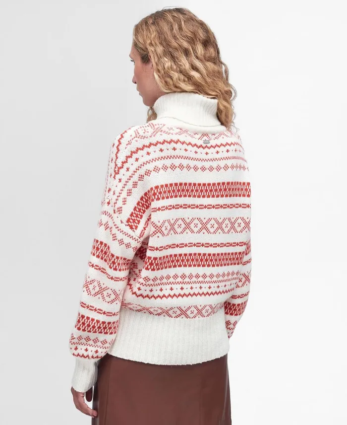 Women Sweaters and Knitwear Barbour Jeanne Knitted Jumper Aran Women Sweaters and Knitwear Barbour Jeanne Knitted Jumper Aran