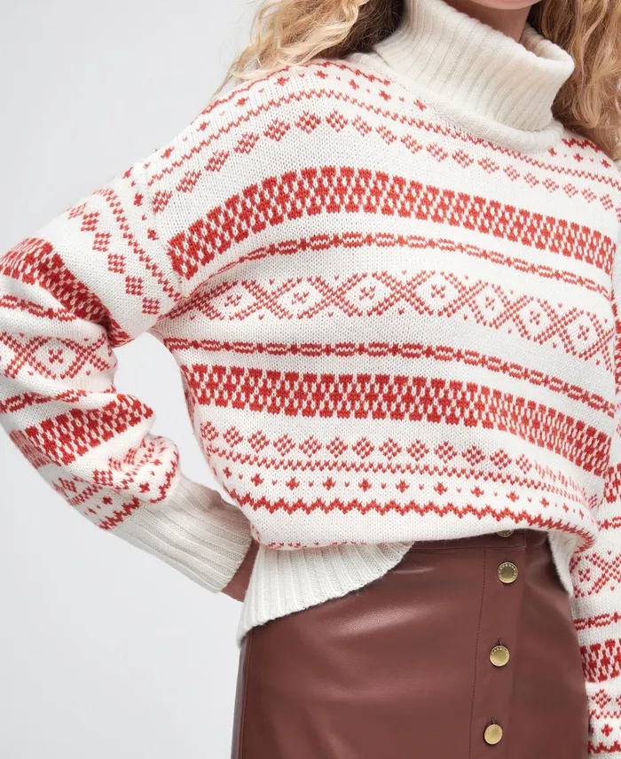 Women Sweaters and Knitwear Barbour Jeanne Knitted Jumper Aran Women Sweaters and Knitwear Barbour Jeanne Knitted Jumper Aran