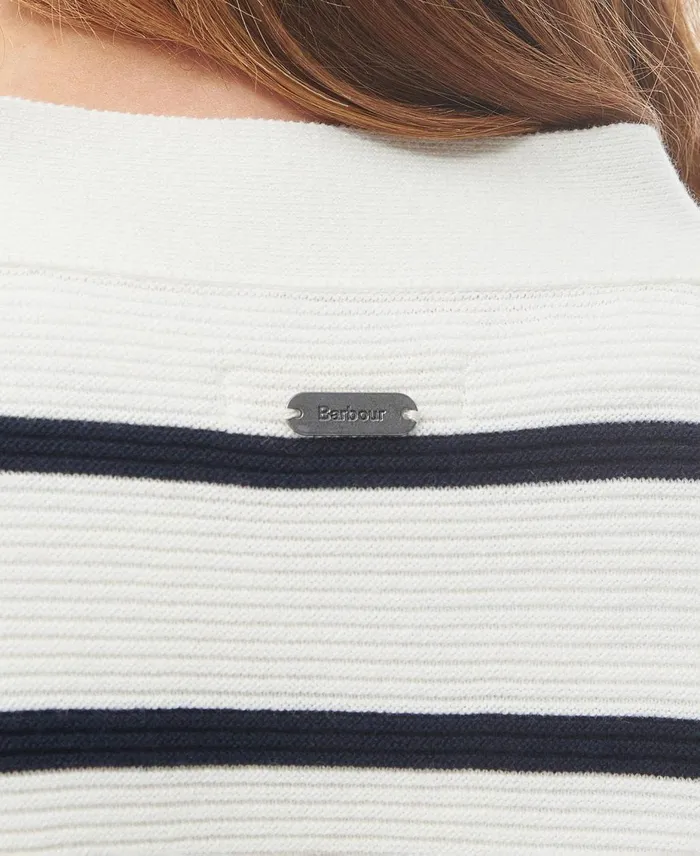 Women Sweaters and Knitwear Barbour Mariner Cardigan Cloud Women Sweaters and Knitwear Barbour Mariner Cardigan Cloud
