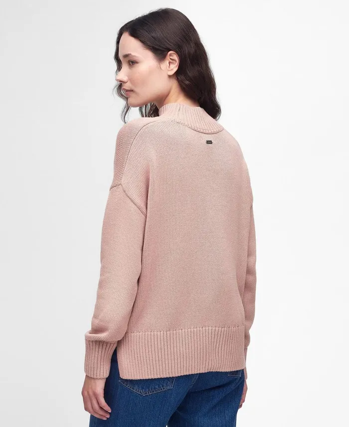 Women Sweaters and Knitwear Barbour Sandy Knitted Jumper Blaze Red Women Sweaters and Knitwear Barbour Sandy Knitted Jumper Blaze Red