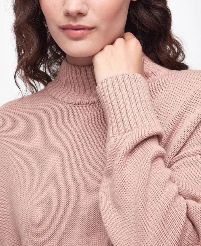 Women Sweaters and Knitwear Barbour Sandy Knitted Jumper Blaze Red Women Sweaters and Knitwear Barbour Sandy Knitted Jumper Blaze Red
