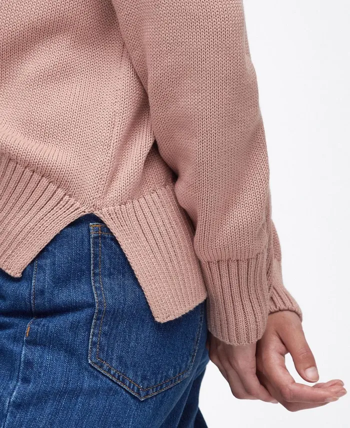 Women Sweaters and Knitwear Barbour Sandy Knitted Jumper Blaze Red Women Sweaters and Knitwear Barbour Sandy Knitted Jumper Blaze Red