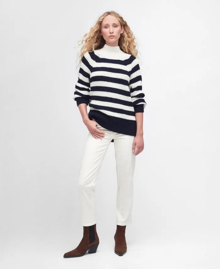 Women Sweaters and Knitwear Barbour Silverdale Knitted Jumper Aran Women Sweaters and Knitwear Barbour Silverdale Knitted Jumper Aran