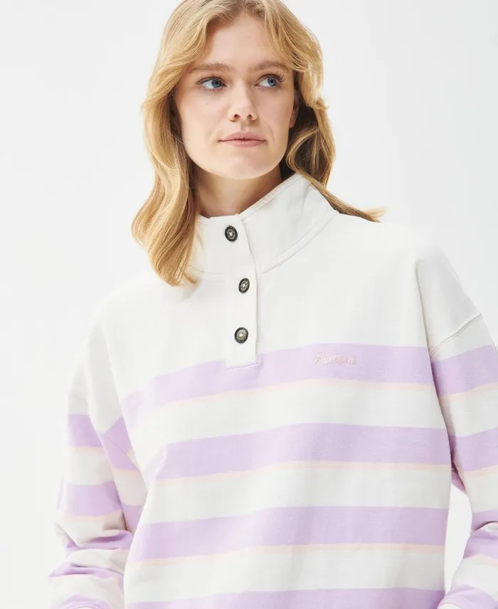 Women Sweaters and Knitwear Barbour Snapdragon Sweatshirt Multi Stripe Women Sweaters and Knitwear Barbour Snapdragon Sweatshirt Multi Stripe