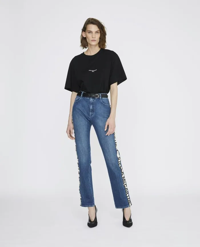 Women Sweatshirts And TShirts Stella McCartney Stella McCartney 2001 Tshirt Black Women Sweatshirts And TShirts Stella McCartney Stella McCartney 2001 Tshirt Black