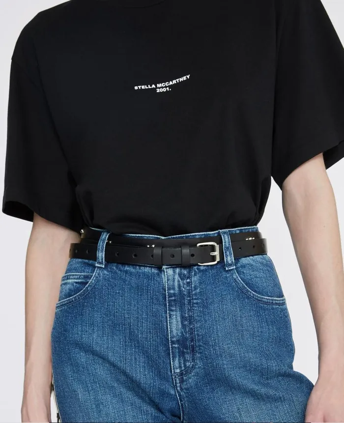 Women Sweatshirts And TShirts Stella McCartney Stella McCartney 2001 Tshirt Black