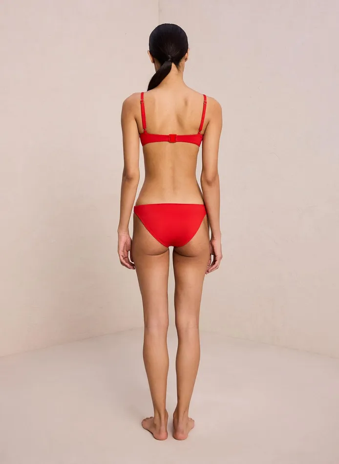 Women Swim ALC Amber Bikini Bottom Vibrant Red