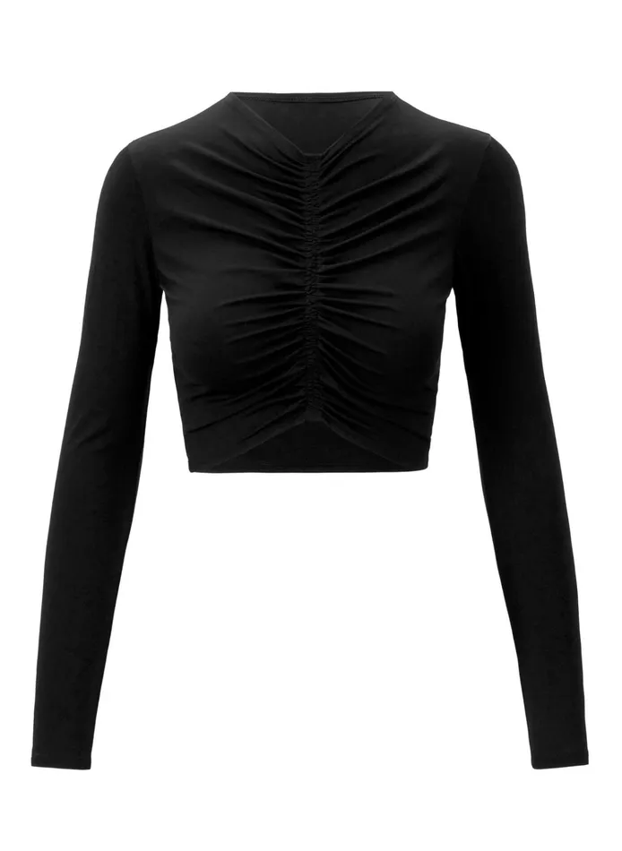 Women Swim ALC Ansel Longsleeve Rashguard Black
