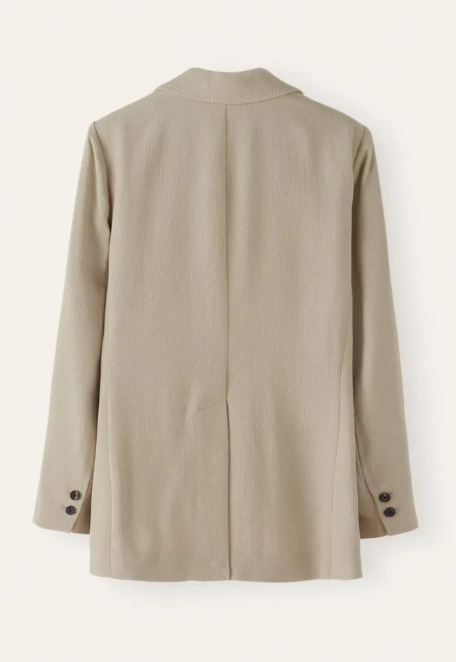 Women Tailored Blazer Pale Natural Poetry Fashion Jackets and Coats