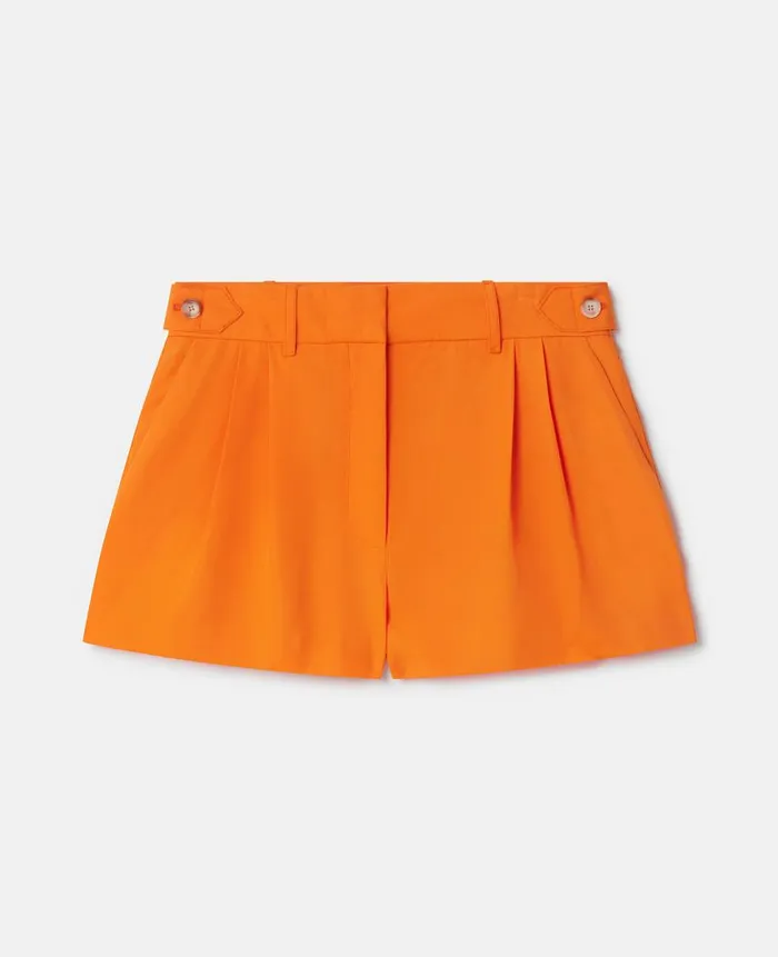 Women Tailoring Stella McCartney Tailored Shorts Bright Orange