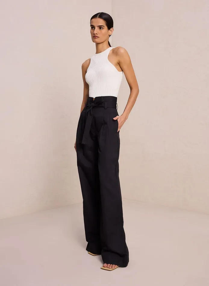 Women Tees and Tanks ALC Lucy Rib Knit Top White