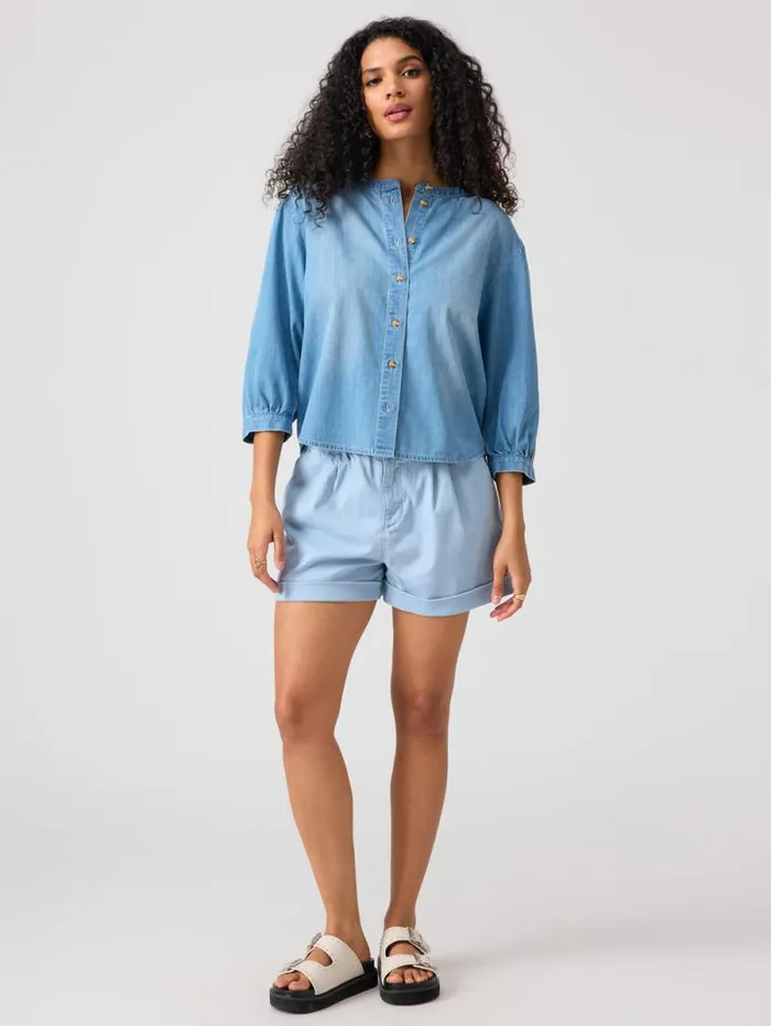 Women The Shirt Bit Of Blue Wash Sanctuary Clothing Denim Women The Shirt Bit Of Blue Wash Sanctuary Clothing Denim