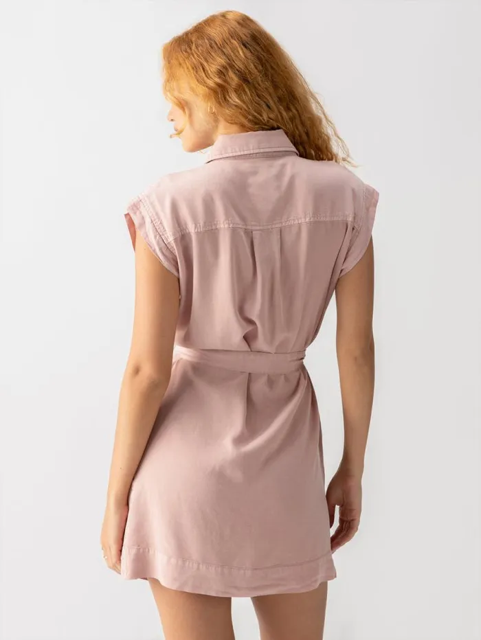 Women Theo Surplus Dress Smokey Rose Sanctuary Clothing Dresses and Jumpsuits Women Theo Surplus Dress Smokey Rose Sanctuary Clothing Dresses and Jumpsuits
