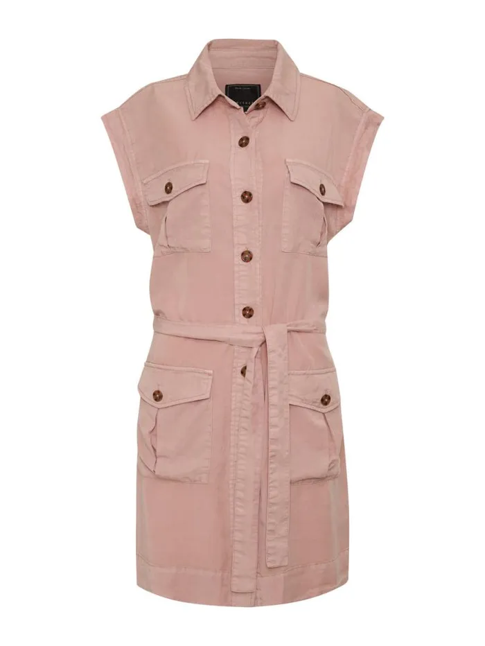 Women Theo Surplus Dress Smokey Rose Sanctuary Clothing Dresses and Jumpsuits Women Theo Surplus Dress Smokey Rose Sanctuary Clothing Dresses and Jumpsuits