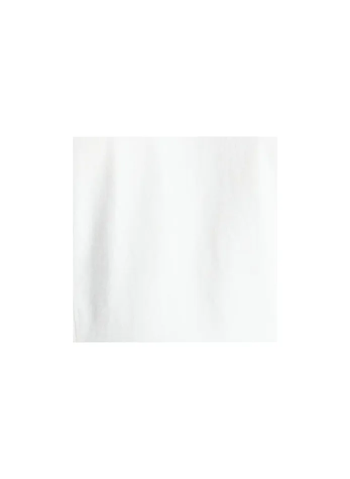 Women Tops ALC Roxy Cotton Peplum Tee White