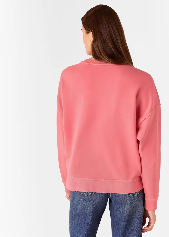 Women Tops Whistles Pink Relaxed Sweat