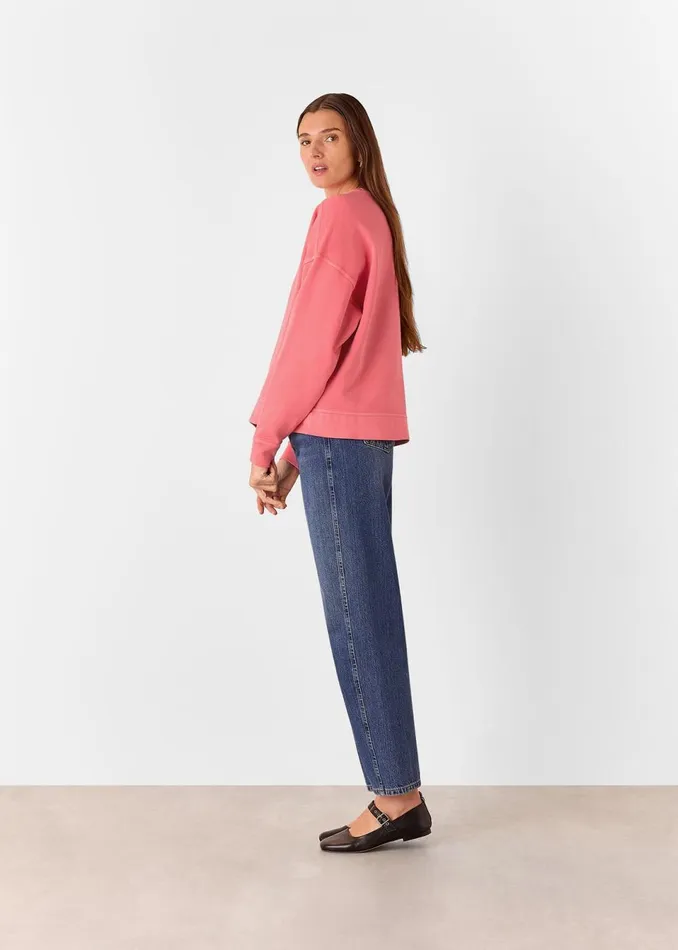 Women Tops Whistles Pink Relaxed Sweat