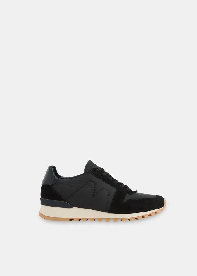 Women Trainers Whistles Black Silas Padded Runner