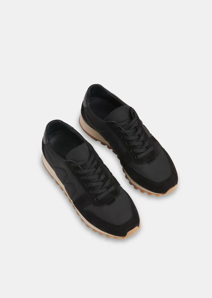Women Trainers Whistles Black Silas Padded Runner