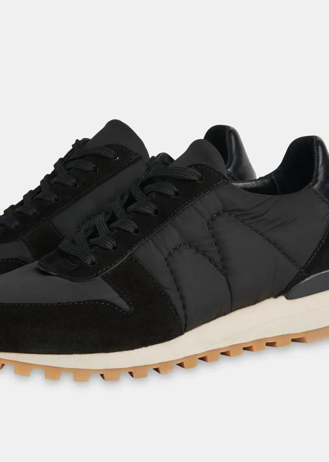 Women Trainers Whistles Black Silas Padded Runner