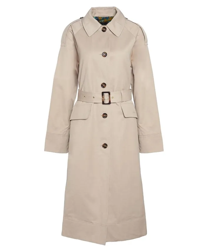 Women Trench Coats Barbour X House Of Hackney Queensbridge Showerproof Trench Coat Light Fawnopia Women Trench Coats Barbour X House Of Hackney Queensbridge Showerproof Trench Coat Light Fawnopia