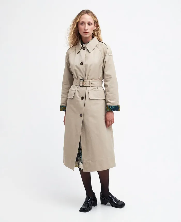 Women Trench Coats Barbour X House Of Hackney Queensbridge Showerproof Trench Coat Light Fawnopia Women Trench Coats Barbour X House Of Hackney Queensbridge Showerproof Trench Coat Light Fawnopia
