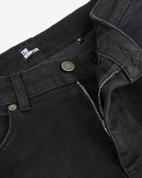 Women Trousers and Jeans The Kooples Black Flare Jeans Black Washed