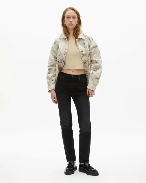 Women Trousers and Jeans The Kooples Black Slim Jeans Black Washed