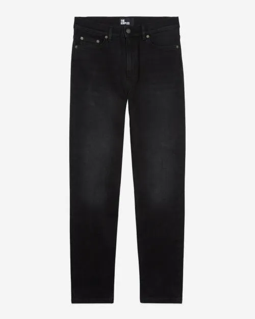 Women Trousers and Jeans The Kooples Black Slim Jeans Black Washed