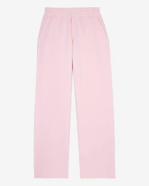 Women Trousers and Jeans The Kooples Pink Logo Joggers Lila