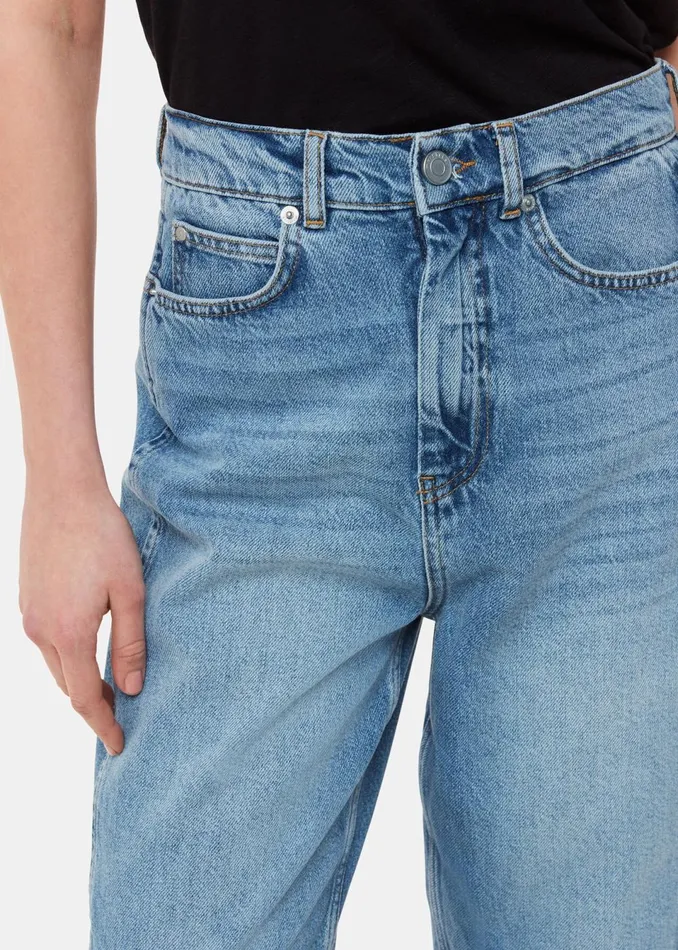 Women Trousers Whistles Light Wash Authentic Barrel Leg Jean