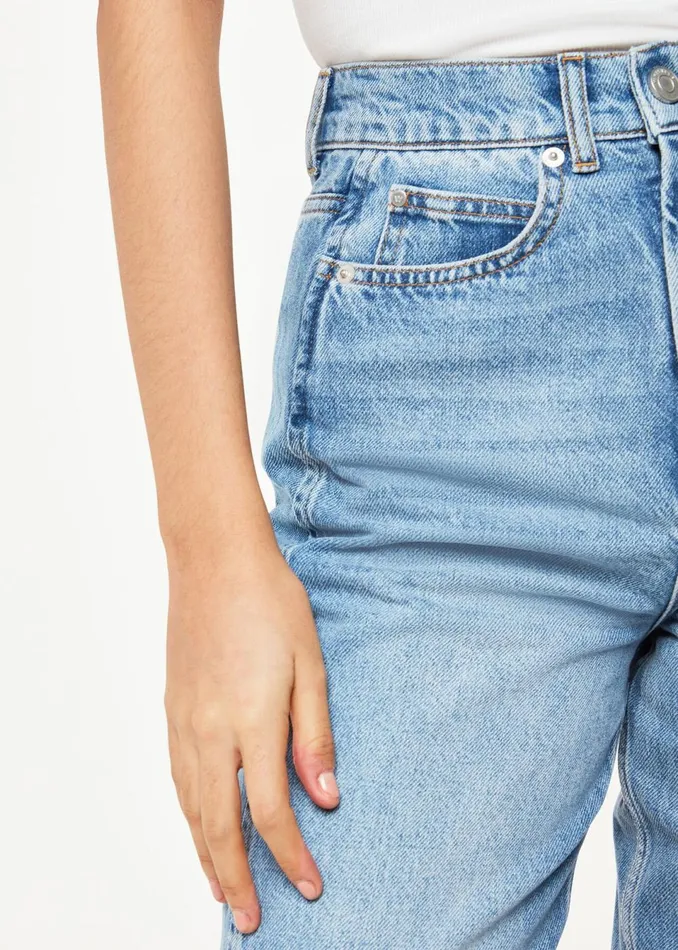 Women Trousers Whistles Light Wash Authentic Barrel Leg Jean