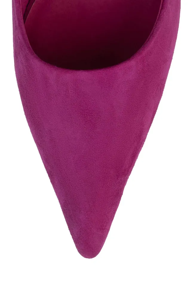 Women Wedge Jeffrey Campbell INTRIGUED Fuchsia Suede
