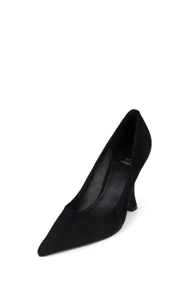 Women Wedge Jeffrey Campbell INTRIGUED Fuchsia Suede