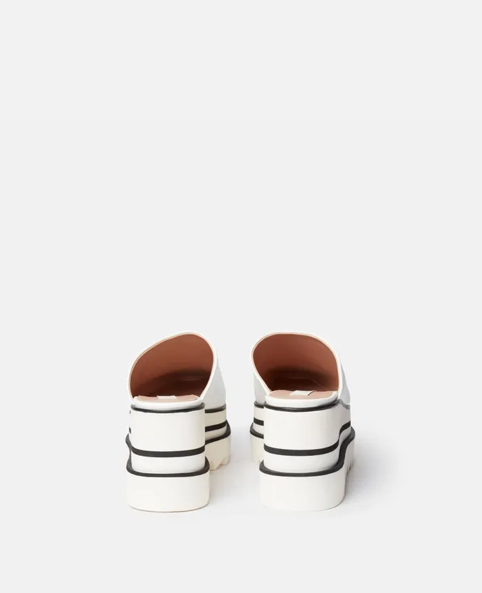 Women Wedges Stella McCartney SneakElyse Mules White