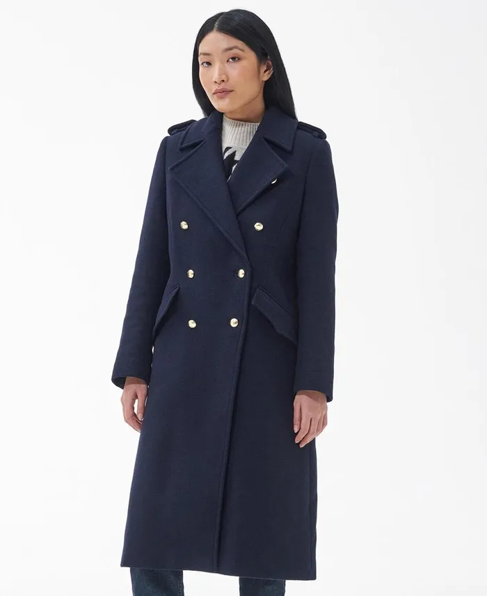 Women Wool Jackets Barbour Inverraray Wool Jacket Classic Navy