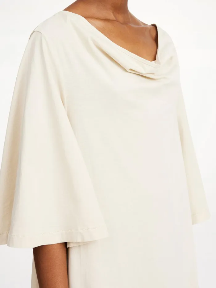 Yalia Maxi Dress Oyster Gray Women By Malene Birger Dresses