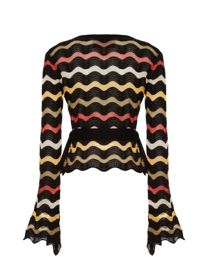 Zephyr Top Black Women La Double J Knitwear Zephyr Top Black Women La Double J Knitwear